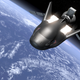 Rendering of Dream Chaser in orbit (Image: Sierra Nevada)